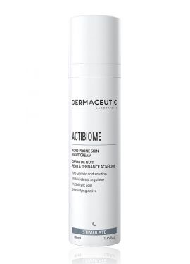 Ночной крем от акне Dermaceutic Actibiome Cream 40 мл